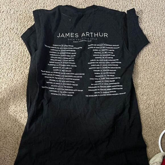 James Arthur Music Band Tour Tshirt - Picture 2 of 4